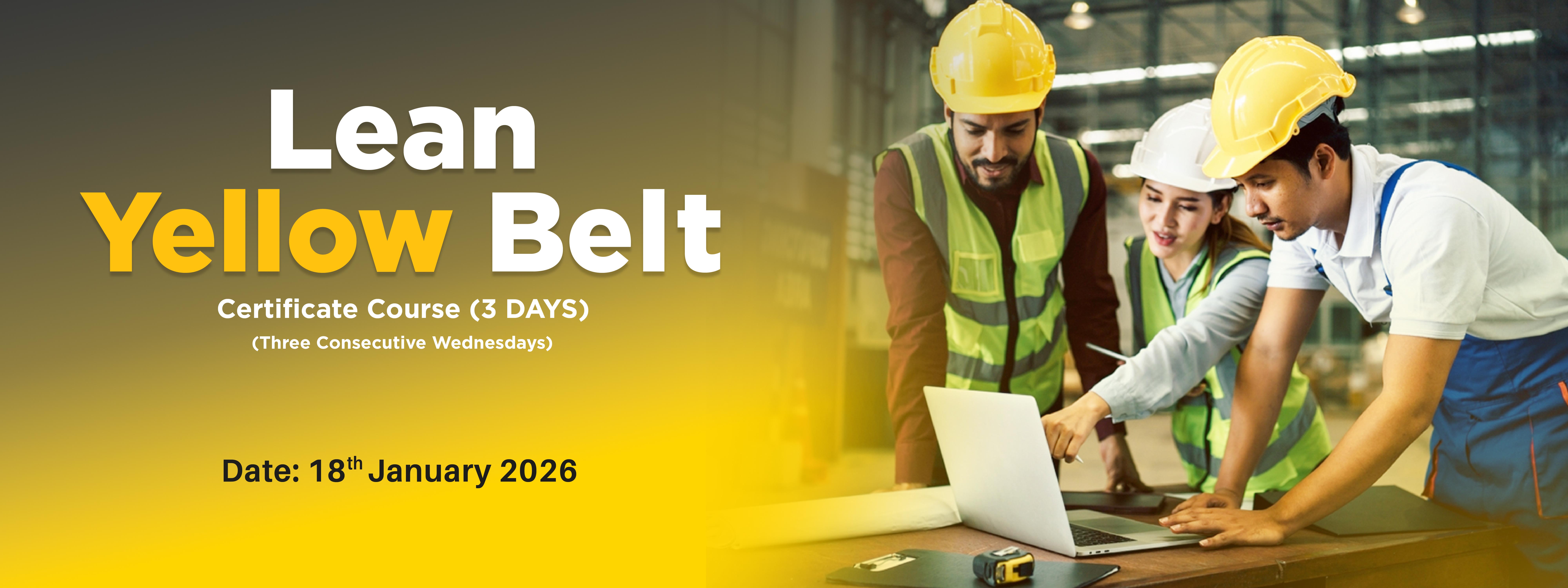 Lean Yellow Belt Certificate Course